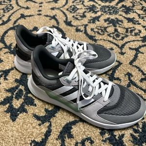 Adidas Cloudfoam Comfort athletic shoes.